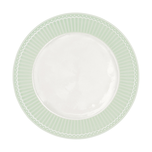 GreenGate тарелка Alice pale green