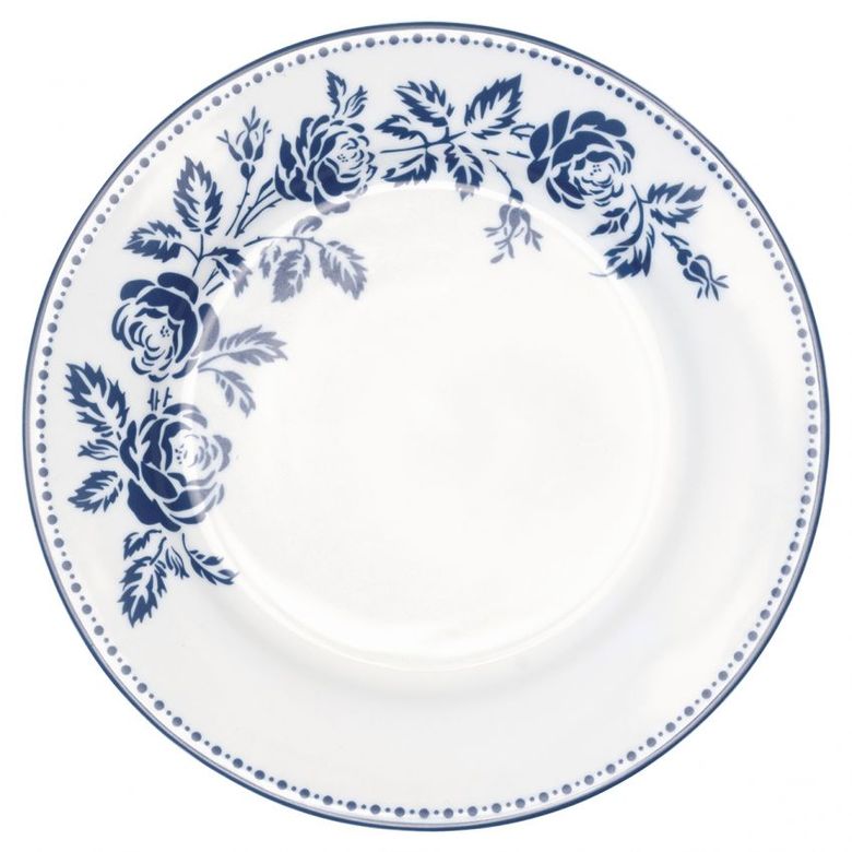 GreenGate тарелка Fleur blue 20,5 см