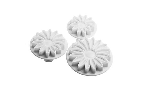 Набор плунжеров кондитерских "Герберы", 3 шт