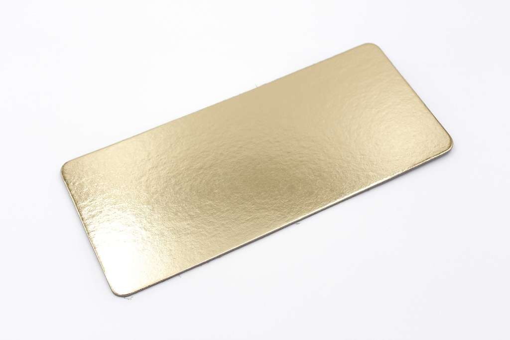 Подложка  под рулет золото 3 мм, 32х14 см