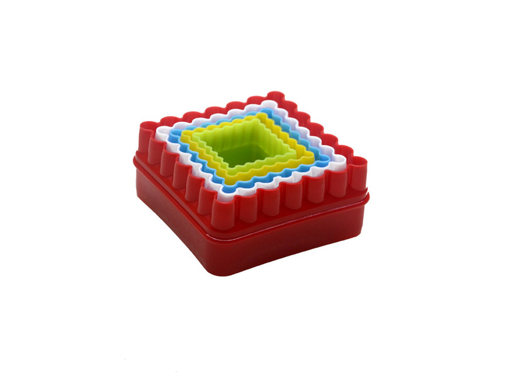 Набор форм для печенья "Квадрат", 5 шт