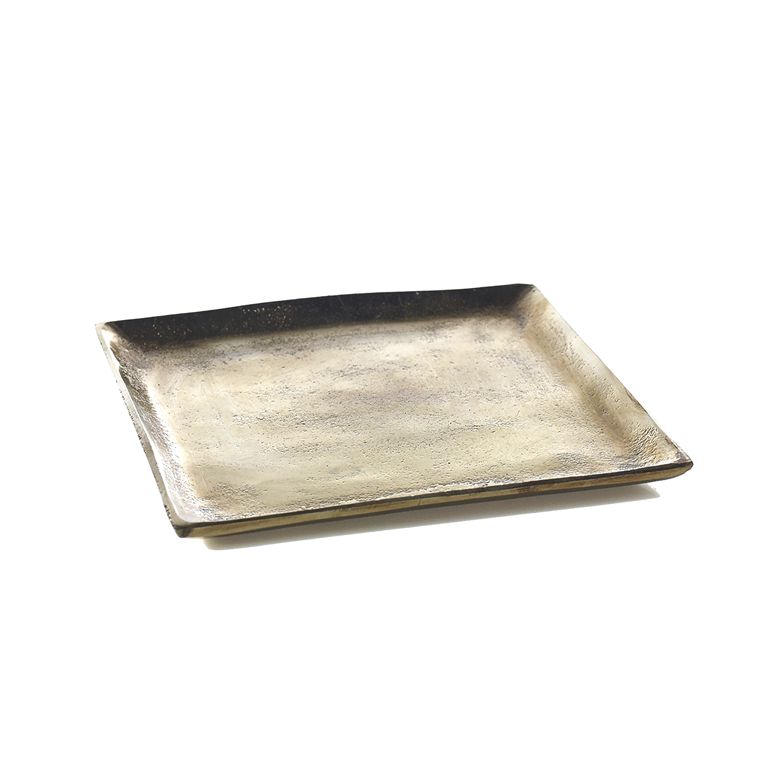 Квадратный металлический поднос (30 х 30 см