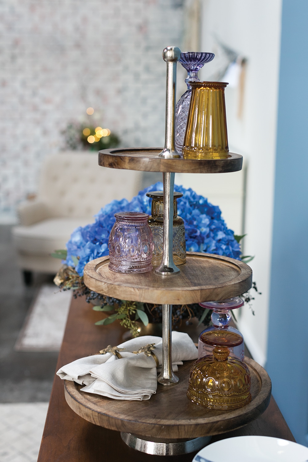 Деревянная этажерка (Н-69.6 см)