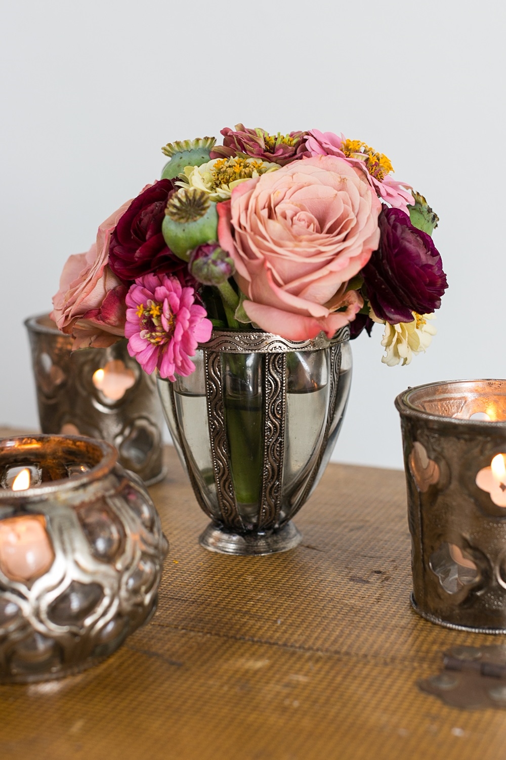 Вазочка-подсвечник (Н-10,5 см)