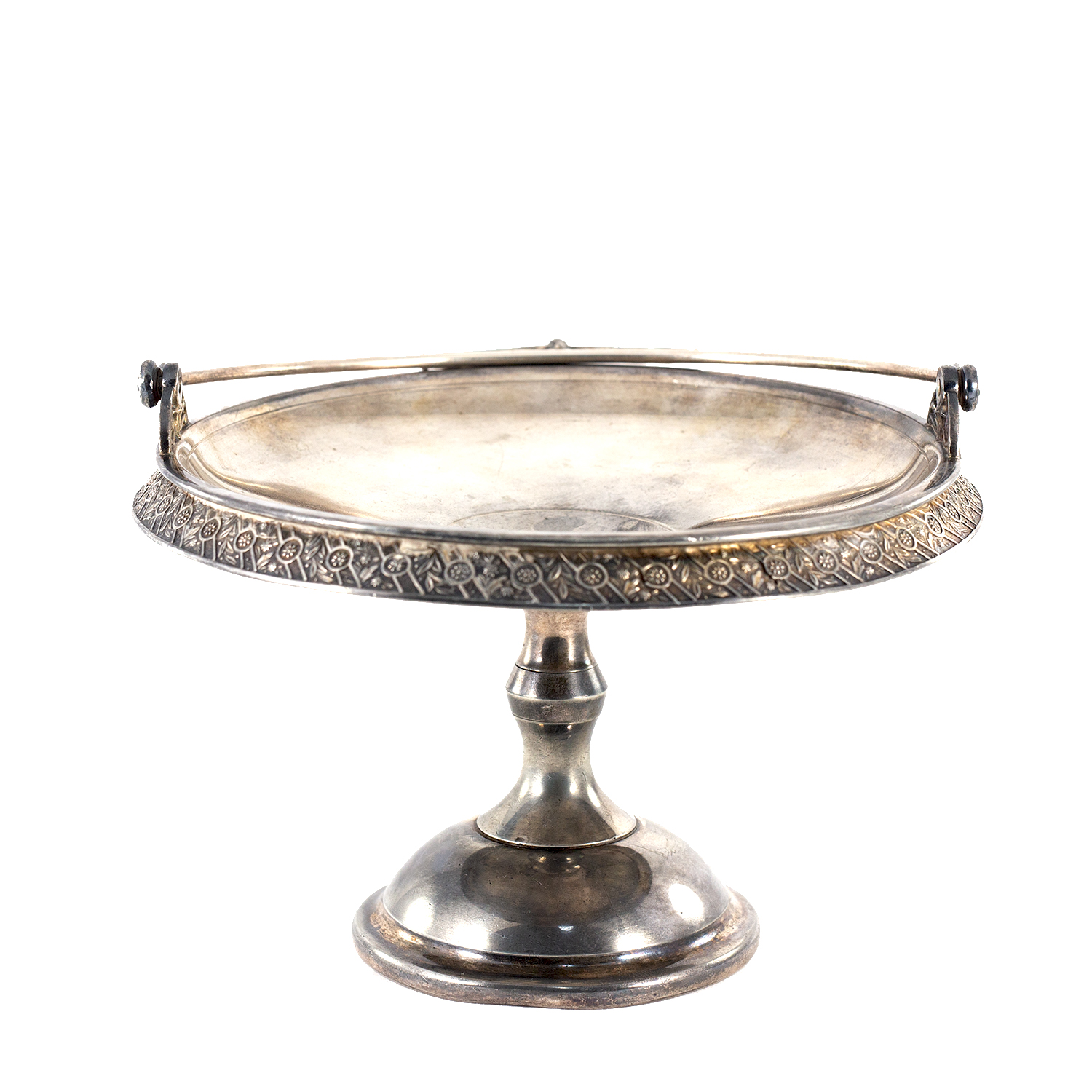 Антикварная ваза на ножке