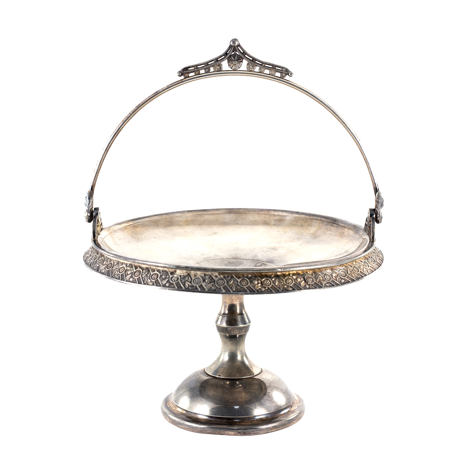 Антикварная ваза на ножке