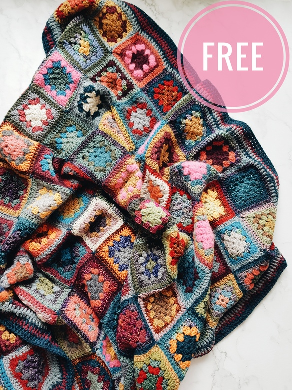 видео мастер-класс - как связать ПЛЕД КРЮЧКОМ