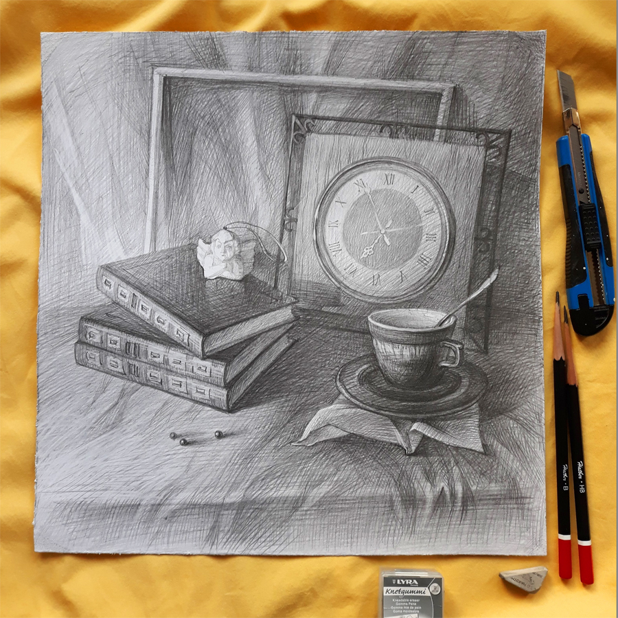 ВИДЕОКУРС "НАТЮРМОРТ. РИСУНОК"