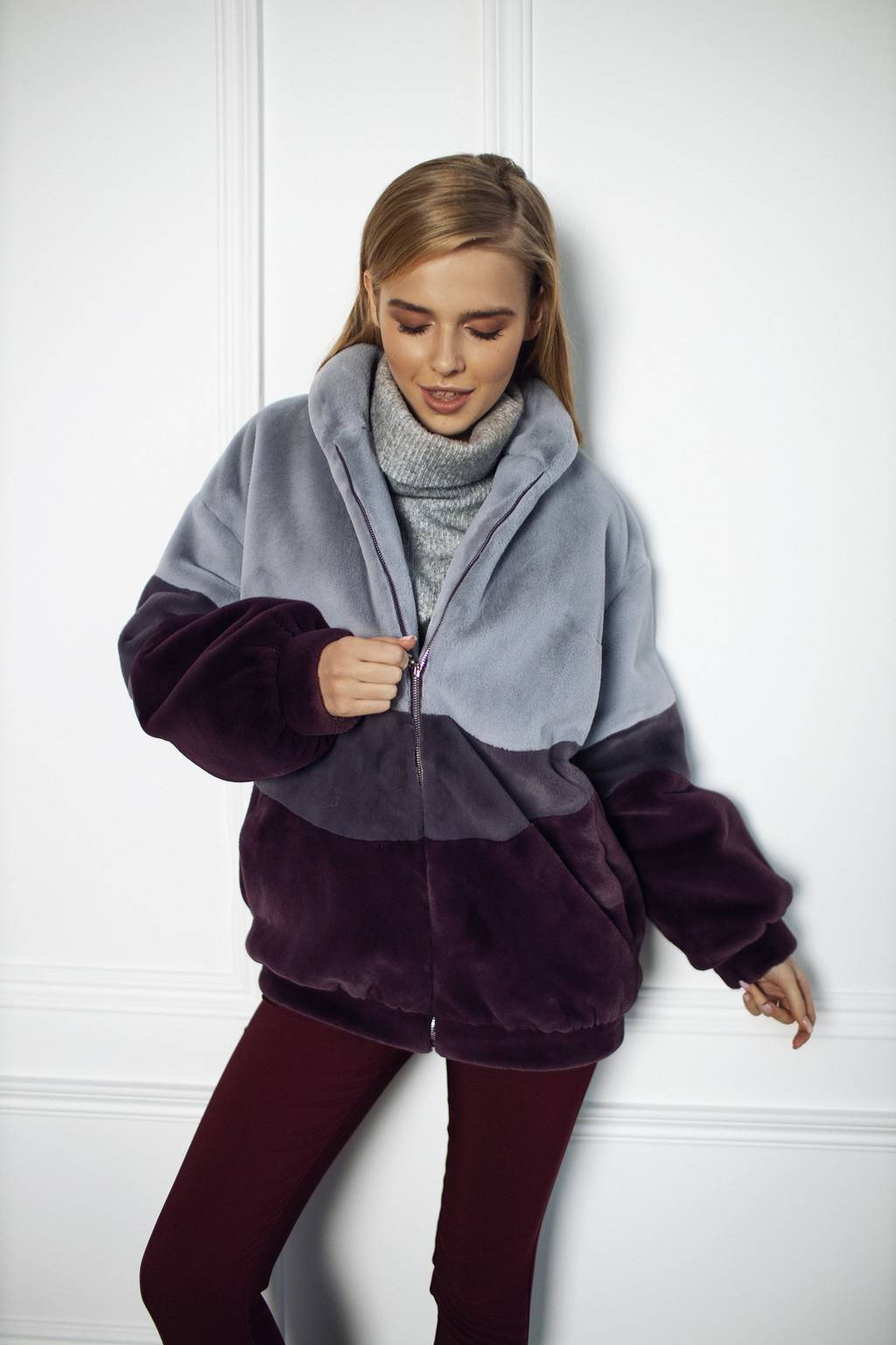 Экошуба бомбер мульти