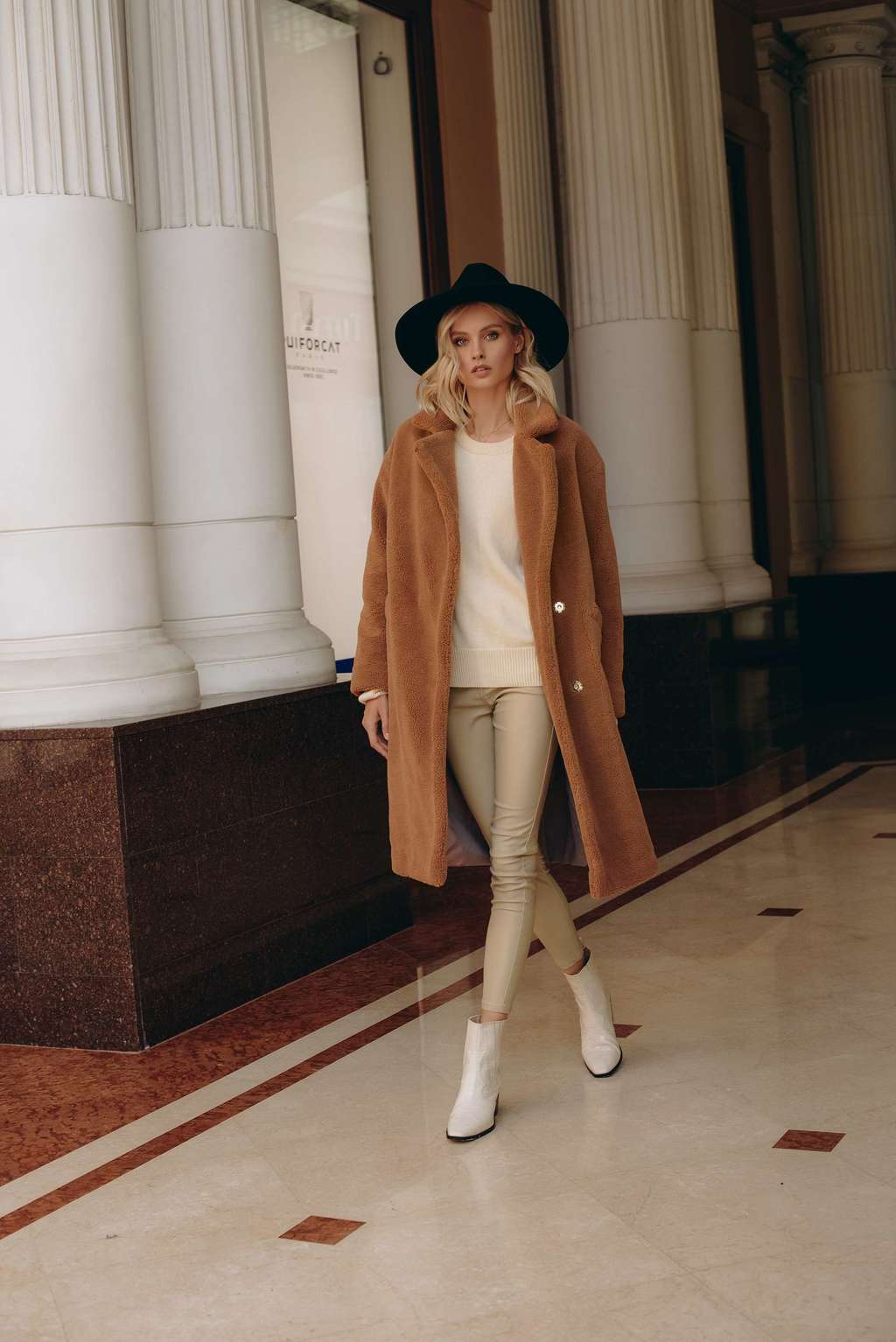 Экошуба Карамельная овчина Teddy