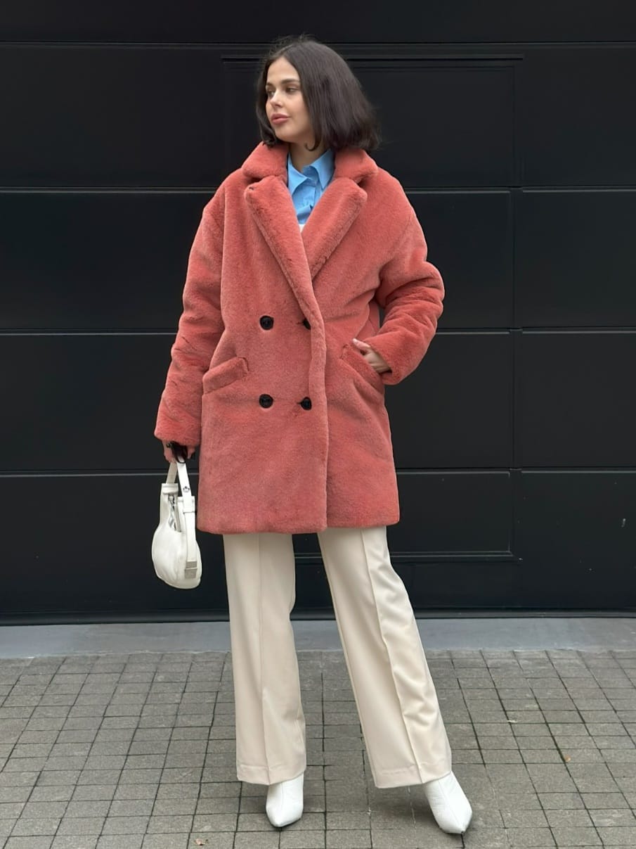 Экошуба Max Mara TOP Color Dusty Cedar (Pantone), Терракотовый