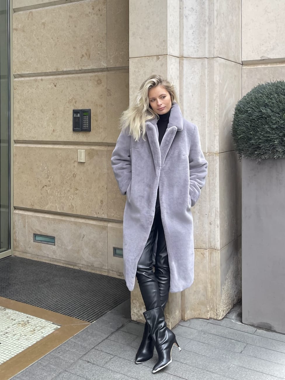 Экошуба Модель Халат TOP Colors Топовый Серый