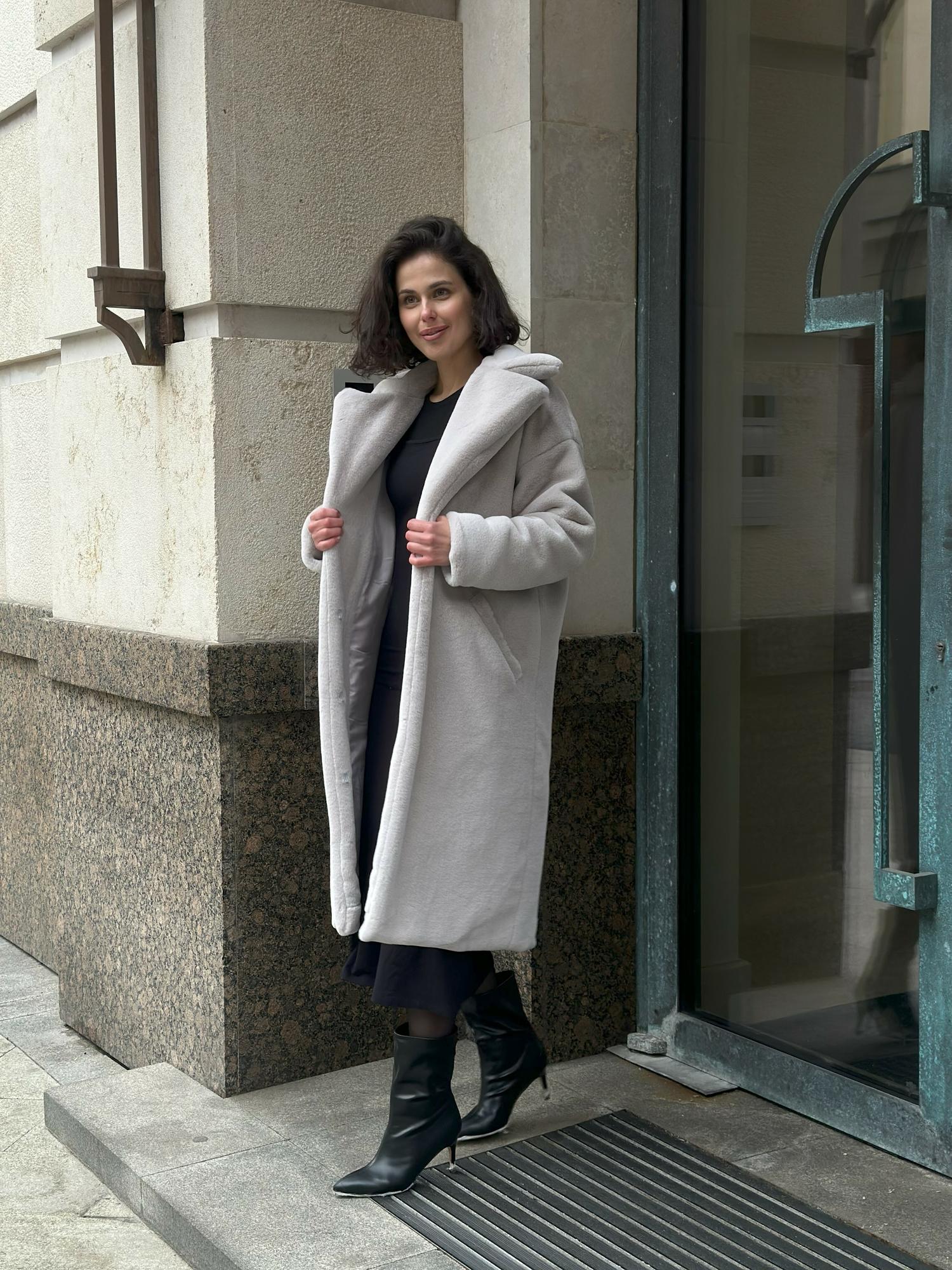 Экошуба Свободная Жемчужный