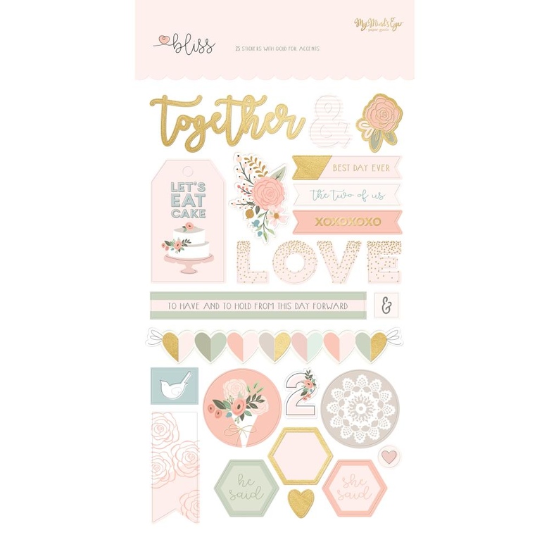 Наклейки Bliss Stickers
