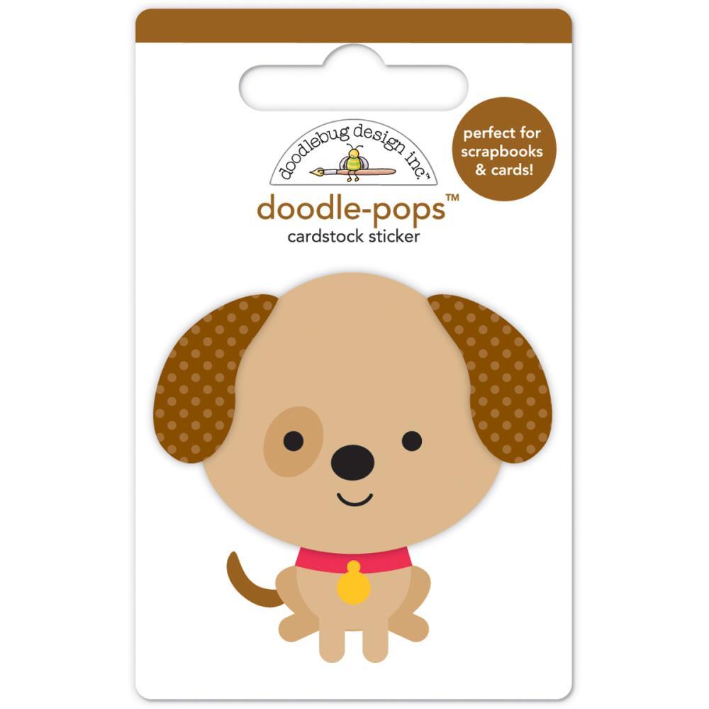 Наклейки Doodlebug Doodle-Pops 3D Stickers Sparky