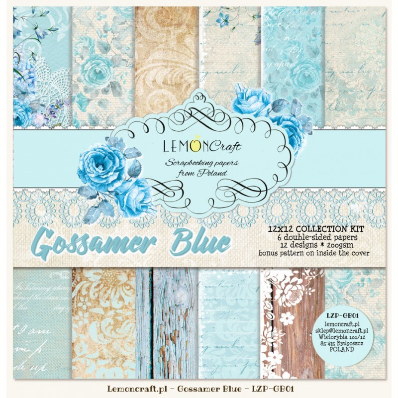 набор бумаги Gossamer Blue