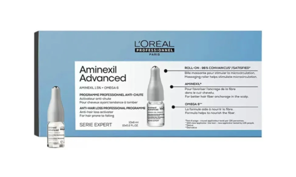 L'Oreal Professionnel Serie Expert Aminexil Лосьон в монодозах Advanced от выпадения волос 42 шт. х 6 мл