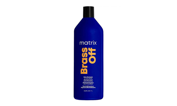 Matrix Total Results Brass Off Шампунь для нейтрализации желтизны Холодный блонд 1000 мл