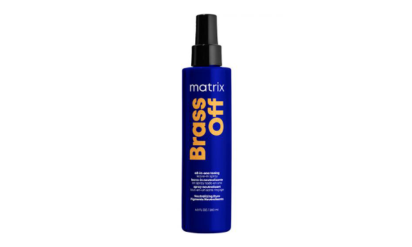 Matrix Total Results Brass Off Спрей мультифункциональный для холодного темного блонда 10 в 1 200 мл