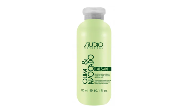 Kapous Studio Professional Oliva & Avocado Бальзам увлажняющий для волос с маслами авокадо и оливы 300 мл