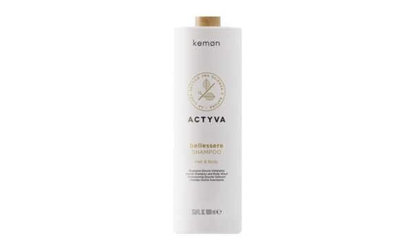 Kemon Actyva Bellessere Shampoo Увлажняющий шампунь для волос и тела 1000 мл