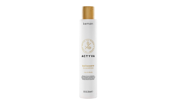 Kemon Actyva Bellessere Shampoo Увлажняющий шампунь для волос и тела 250 мл