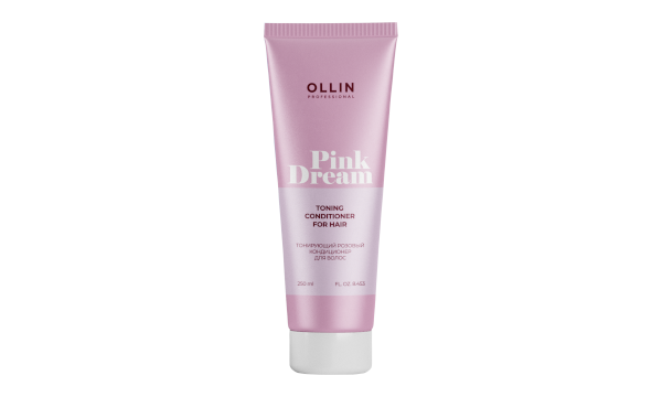 Ollin Pink Dream Тонирующий розовый кондиционер для волос 250 мл