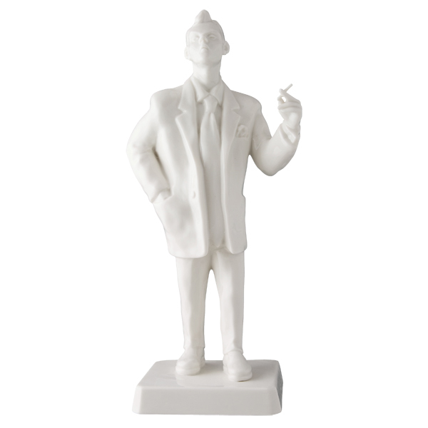 Скульптура "Стиляга". Бисквит.