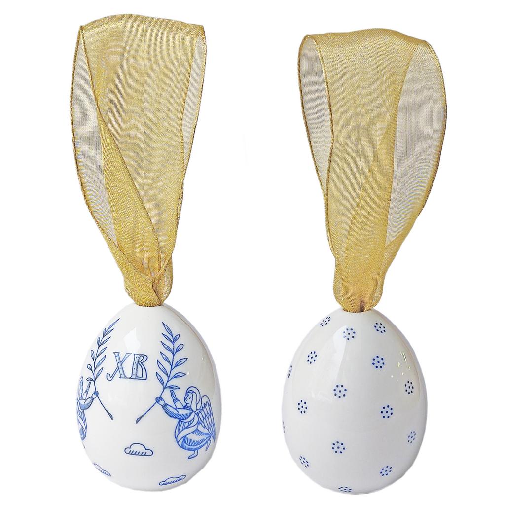 Пасхальное яйцо малое "ХВ Ангелы"