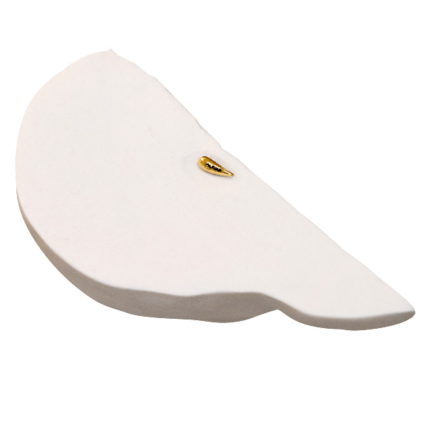 "Долька груши" декорированная золотом