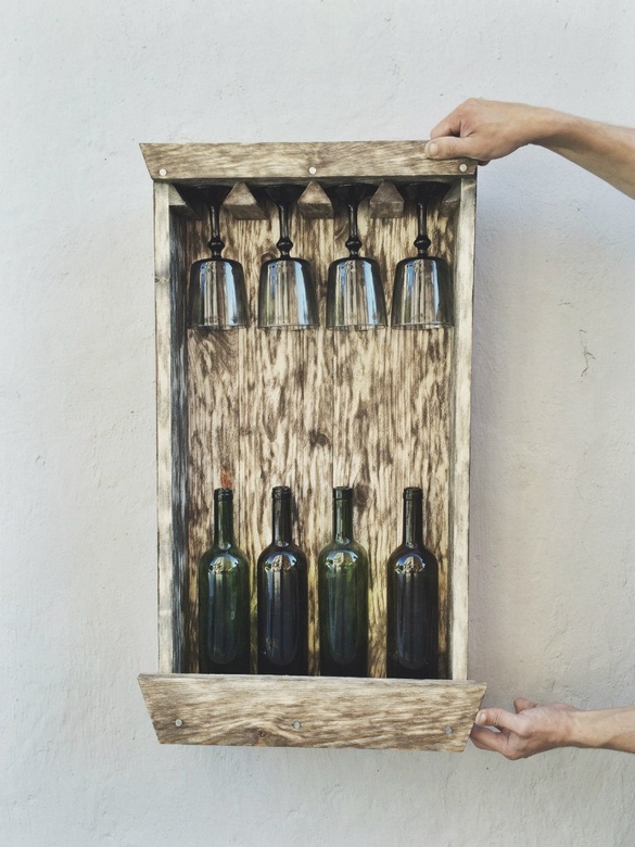 ПОЛКА ВИННАЯ (4+4)