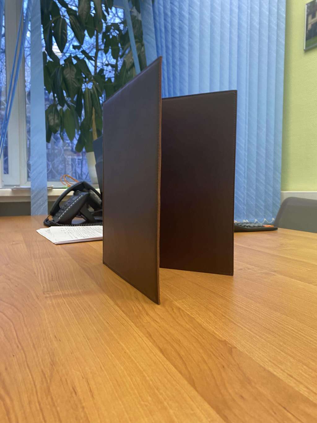 Папка кожаная НА ПОДПИСЬ