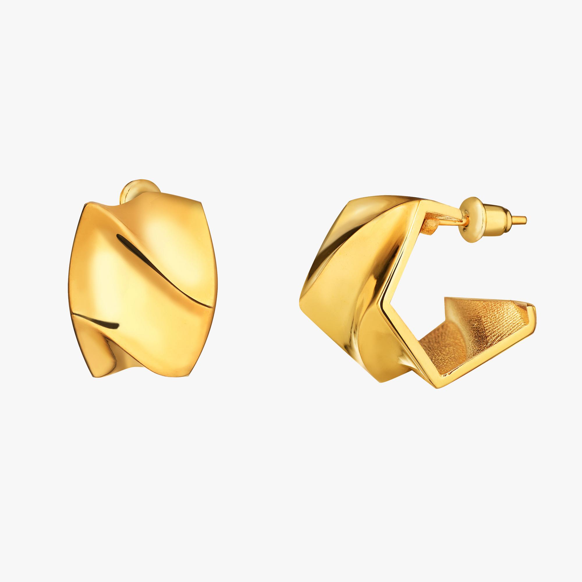 Серьги  "STELLAR" Gold