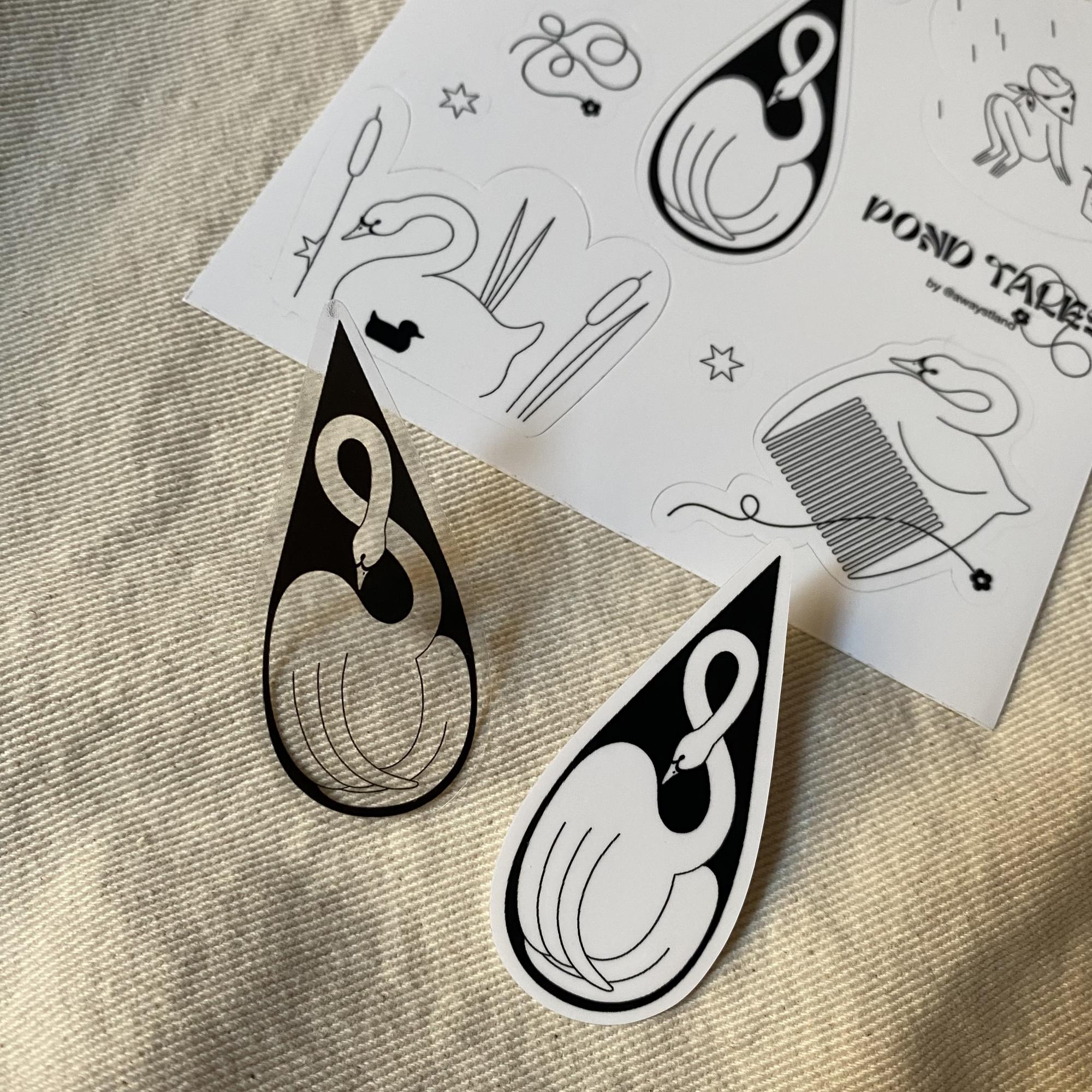 Pond tales stickerpack