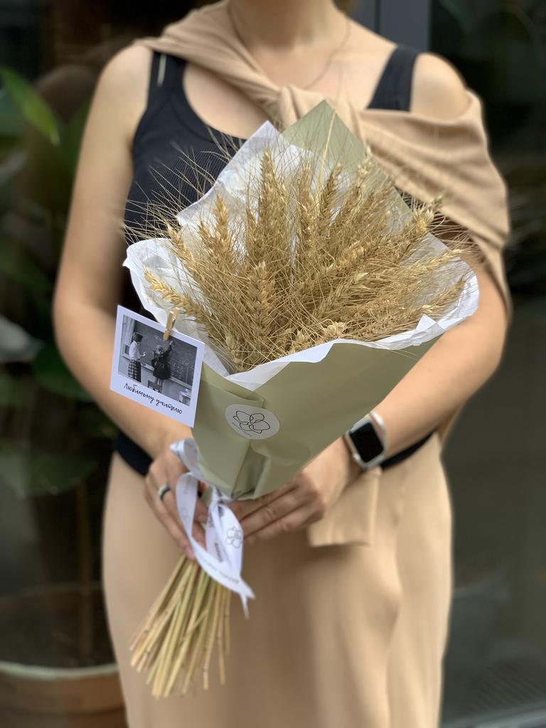 Букет колосков сухоцвет