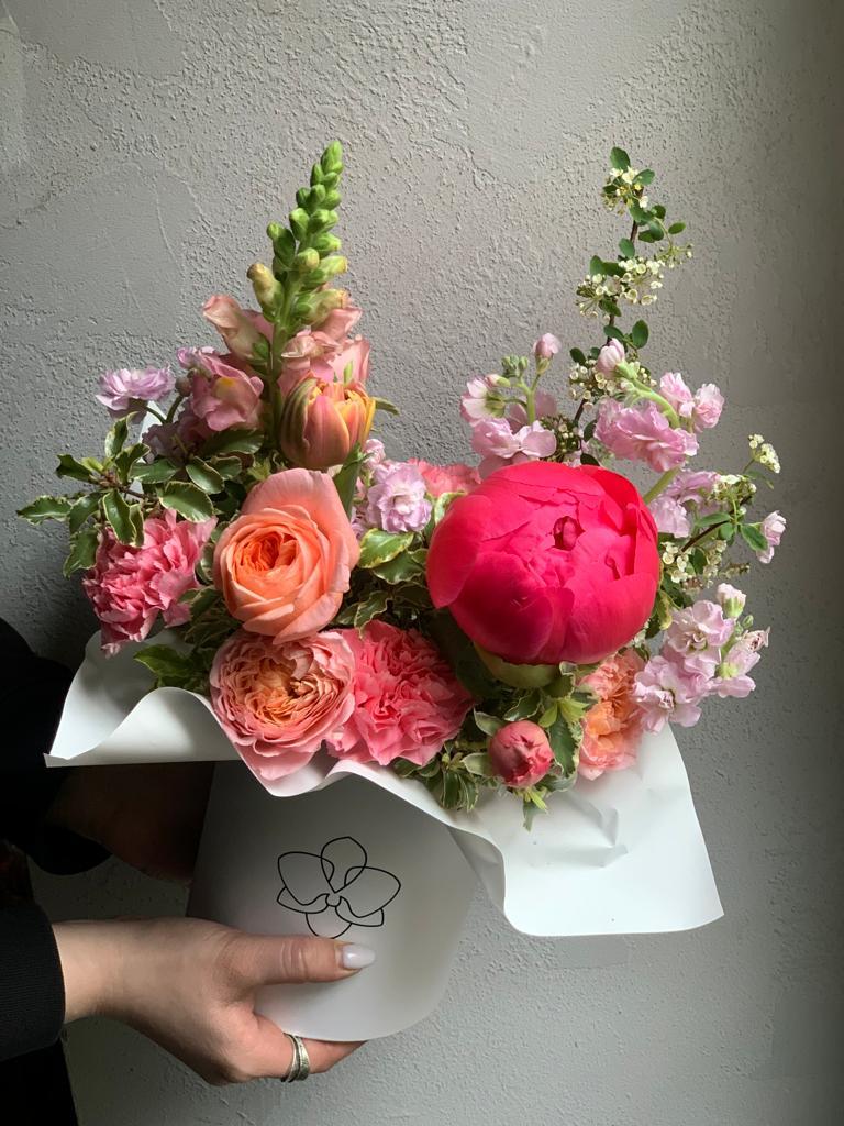 Шляпная коробка S - Яркая