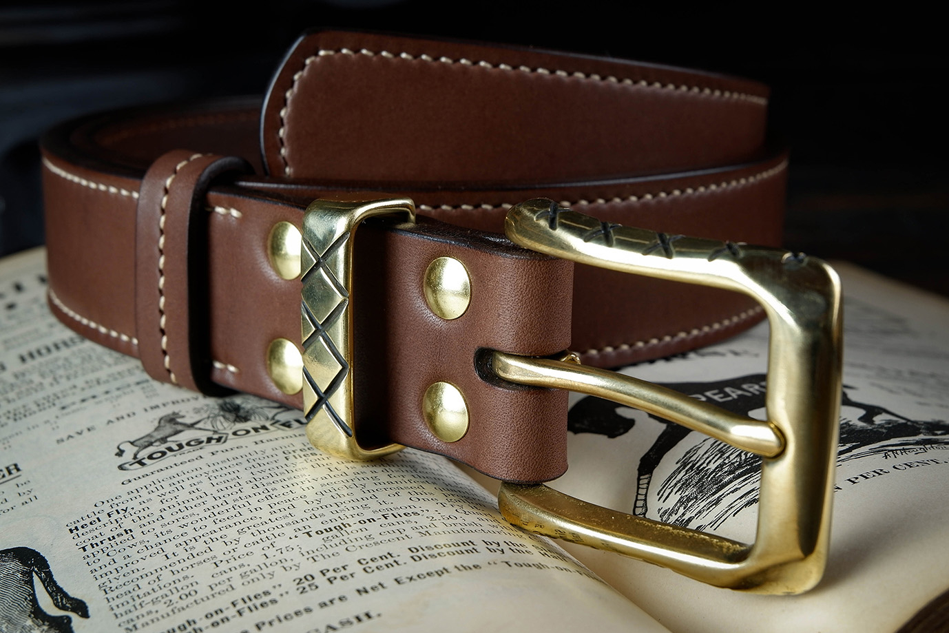 мужской ремень, кожаный ремень, для джинсов, коричневая кожа, толстый ремень, пряжка литая латунь, ширина 40 мм, 4 см, ручная работа, Grossone, водяной буйвол, надежная пряжка, японская кожа, ручная прошивка, брючный, джинсовый ремень, классический ремень, купить ремень, заказать ремень, ремень под заказ, ремень большой размер