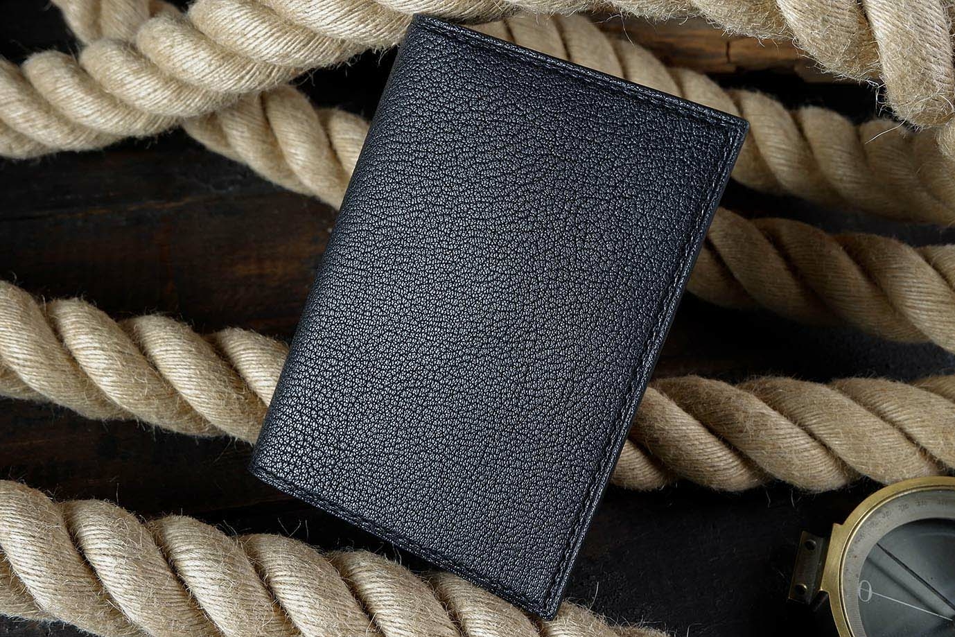 обложка для паспорта, для документов, черная кожа, французская кожа, кожа козы, Hermes, заказать обложку, купить обложку, обложка под заказ, ручная прошивка, ручная работа, натуральная кожа