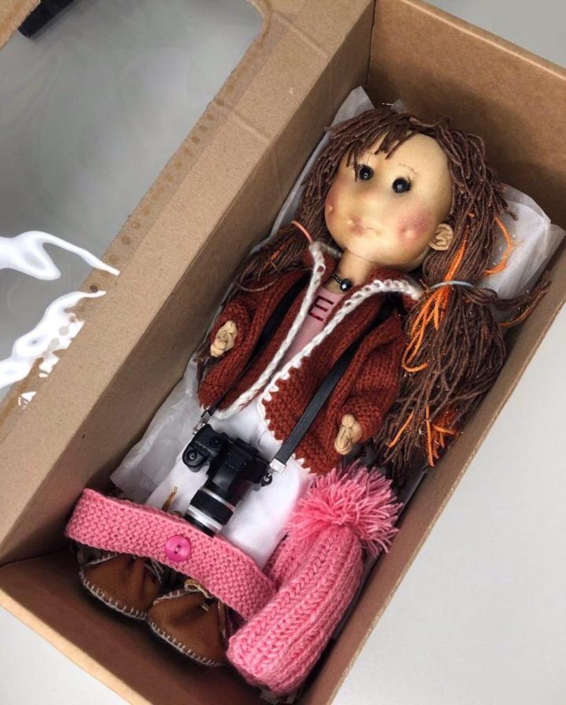 Кукла "Фотограф"