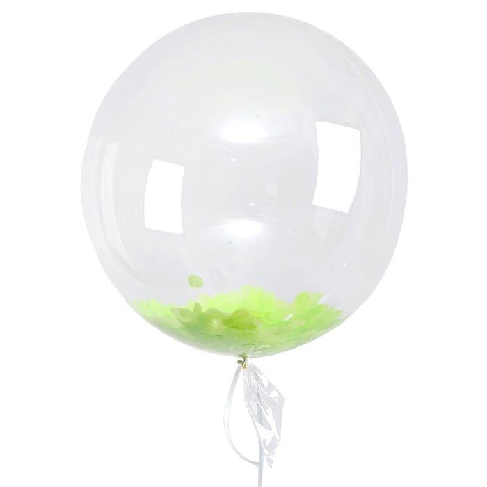 Прозрачный шар с конфетти 46 см