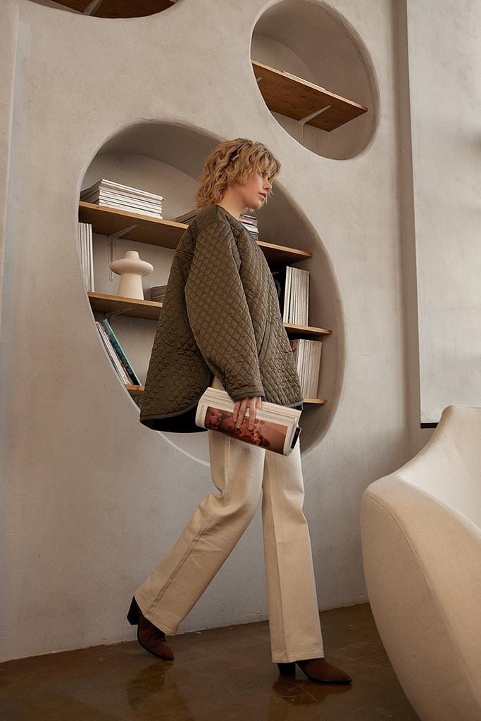 Стеганый жакет