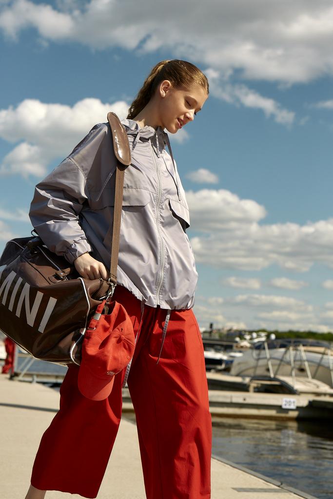 Анорак из непромокаемой ткани