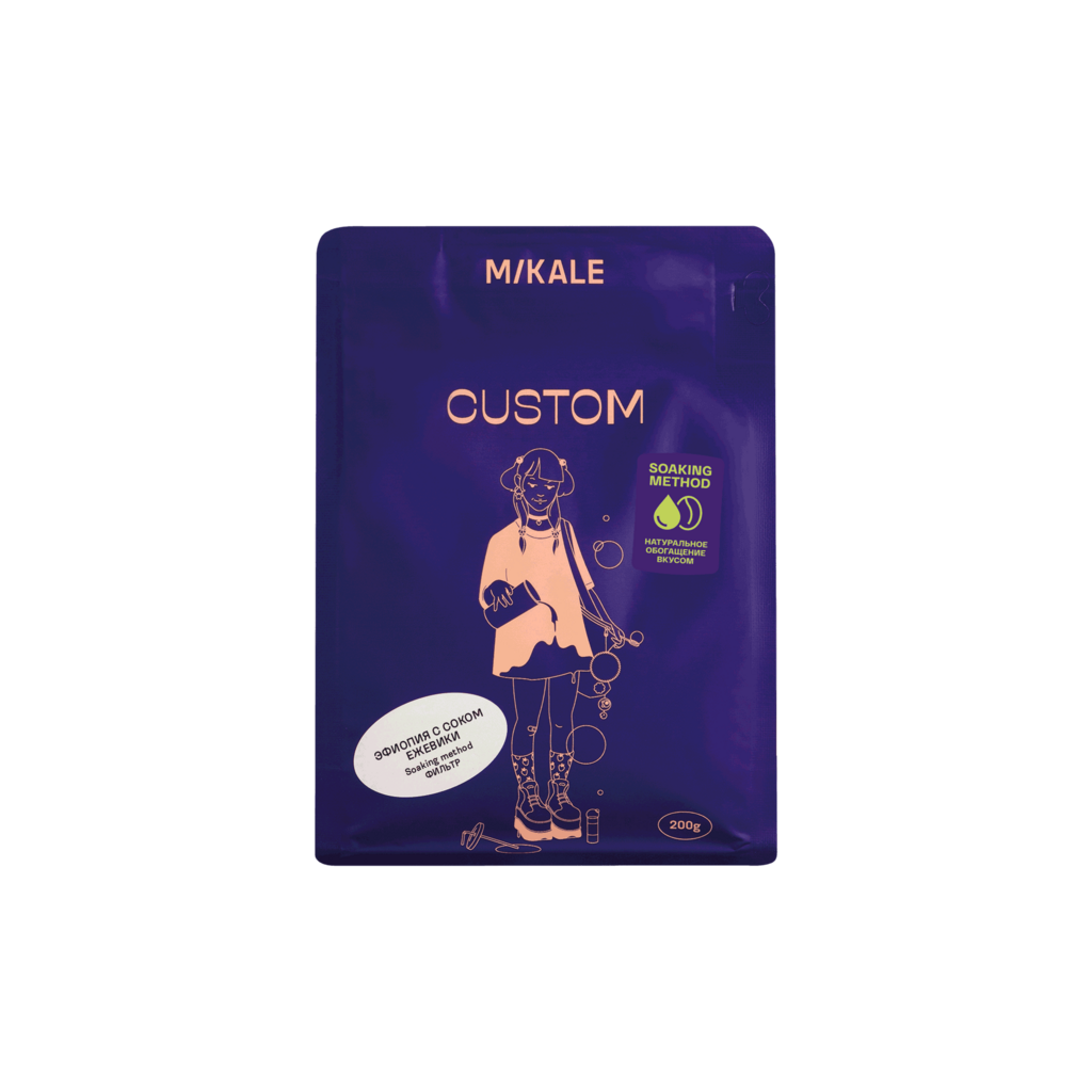 Mikale Эфиопия с соком ежевики Фильтр (200 г)