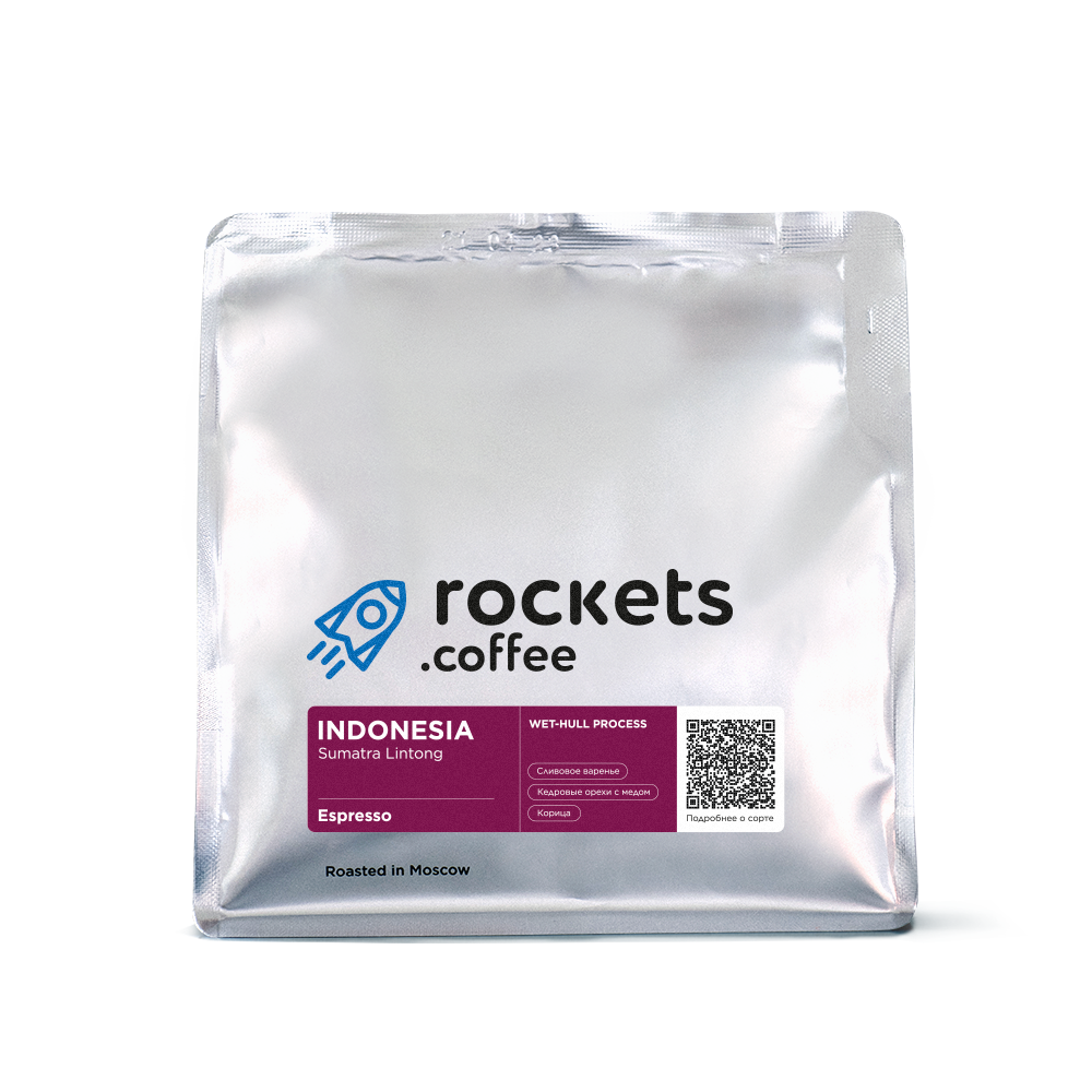 Rockets Espresso Indonesia Sumatra Lintong (250 г)