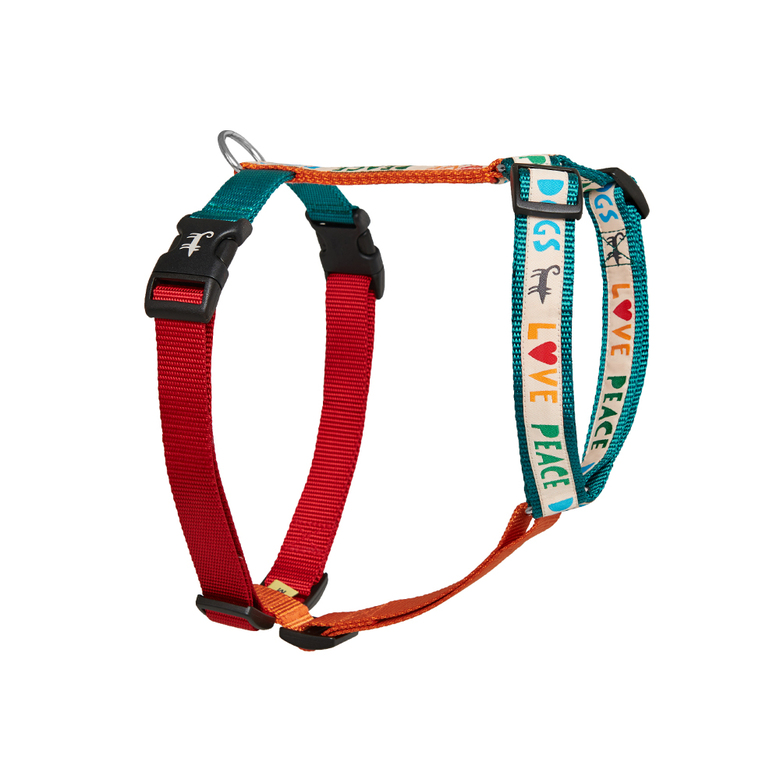 Шлейка LOVE PEACE DOGS