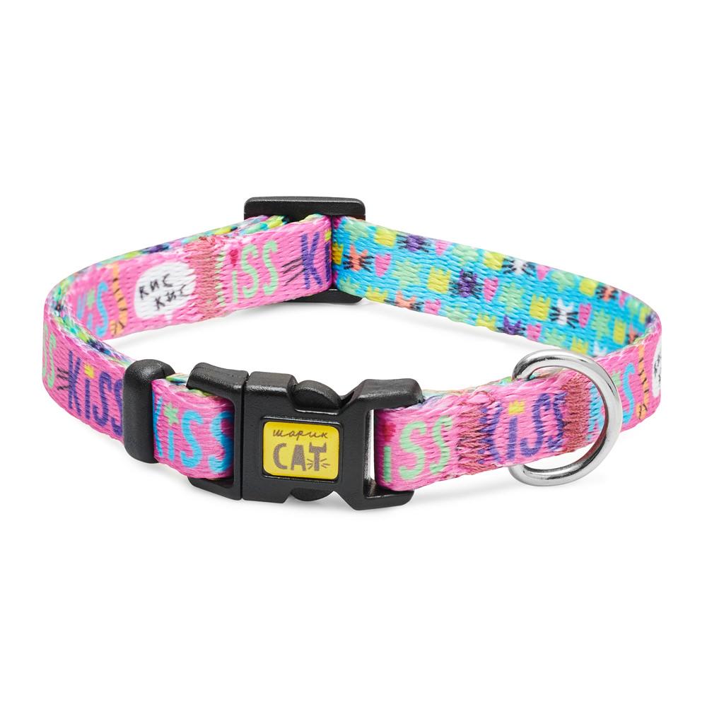 Ошейник для котиков KISS KISS KISS