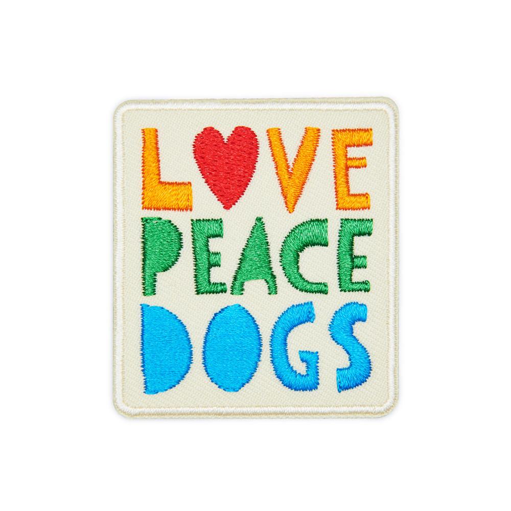 Нашивка LOVE PEACE DOGS
