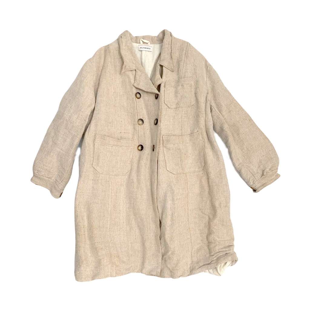 Double-breasted coat