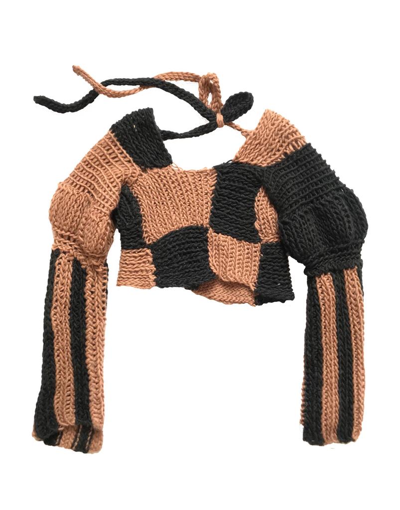 Check knit