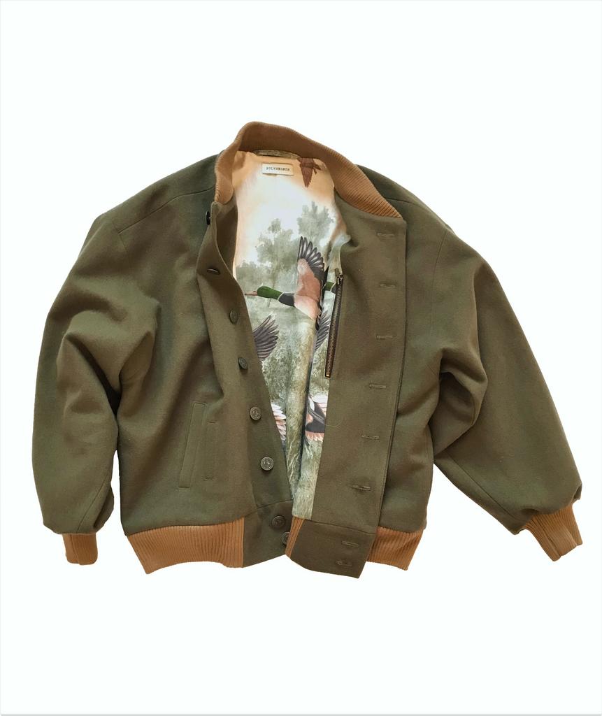 Hunter’s bomber jacket